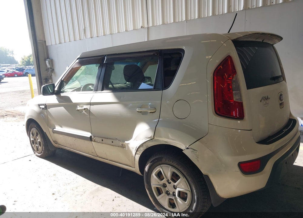 2013 KIA SOUL VIN: KNDJT2A56D7520699