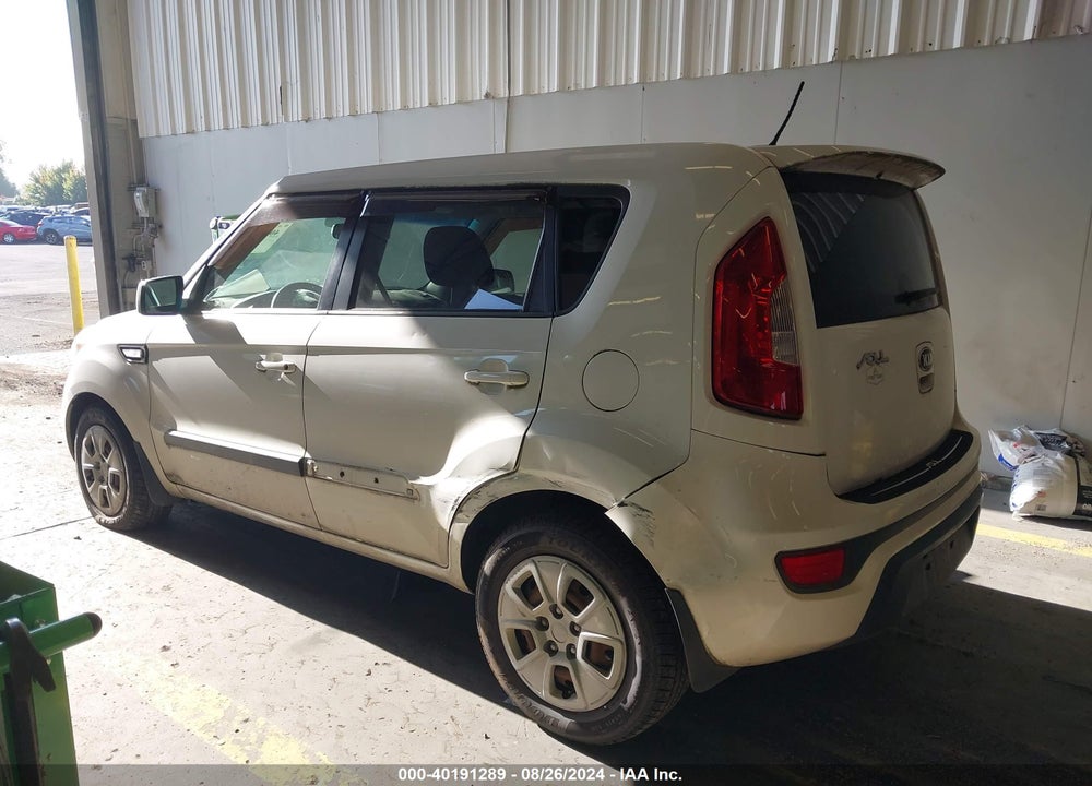 2013 KIA SOUL VIN: KNDJT2A56D7520699