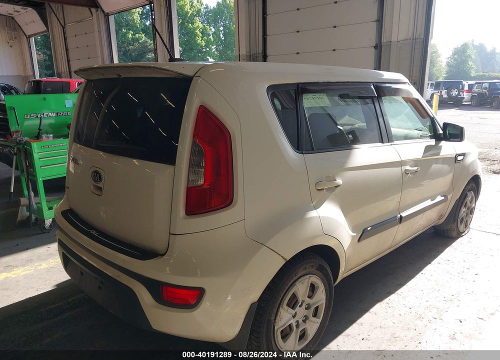 2013 KIA SOUL VIN: KNDJT2A56D7520699
