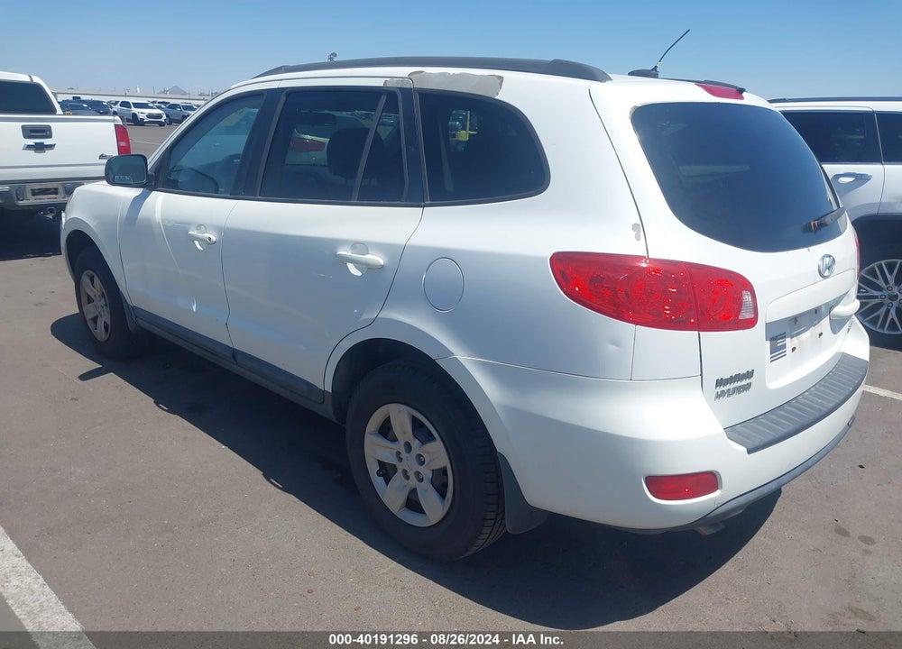 2009 HYUNDAI SANTA FE GLS VIN: 5NMSG13D79H319465