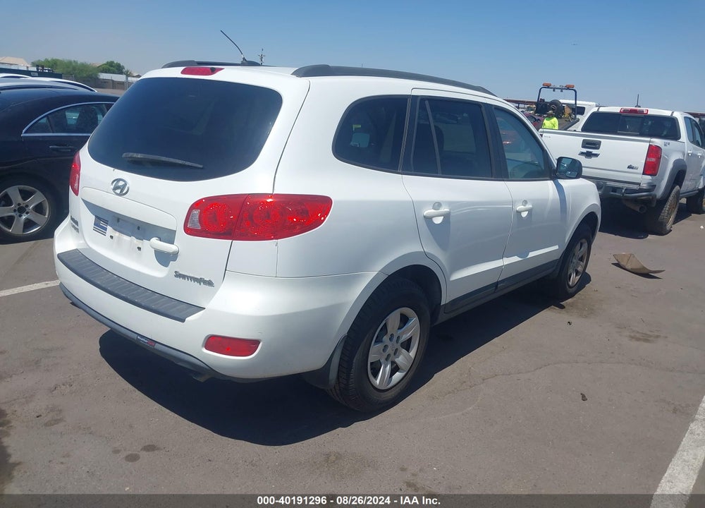 2009 HYUNDAI SANTA FE GLS VIN: 5NMSG13D79H319465