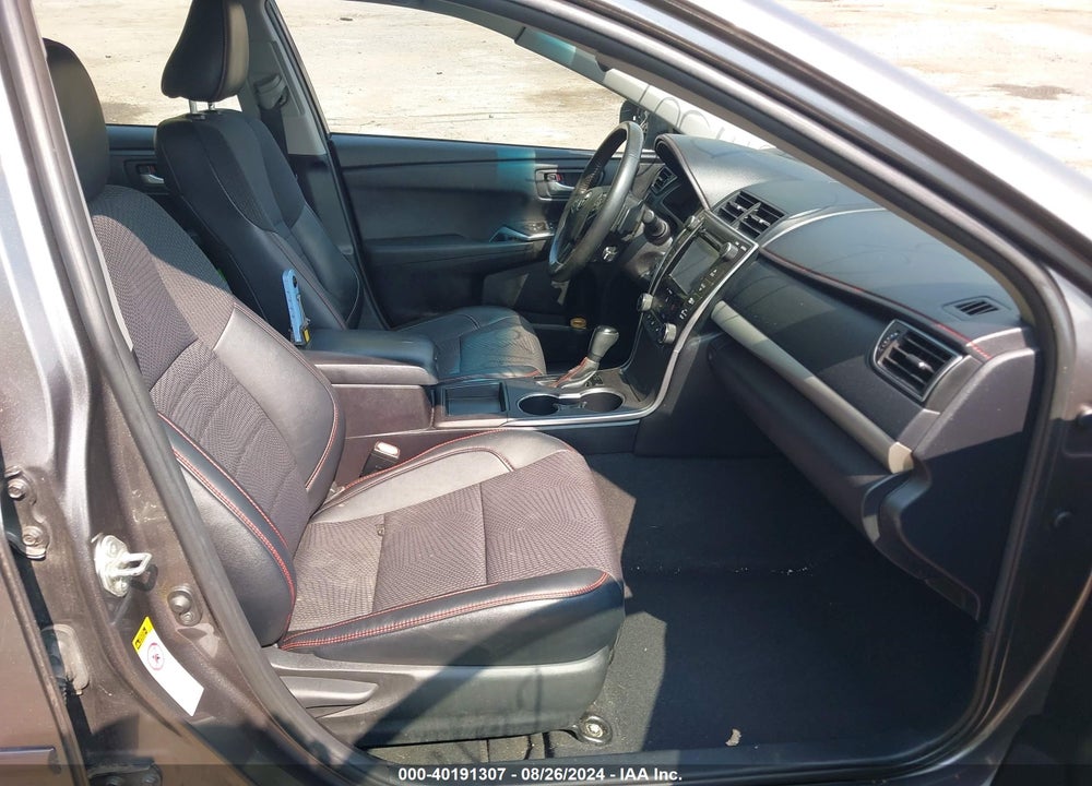 2016 TOYOTA CAMRY SE VIN: 4T1BF1FKXGU524874