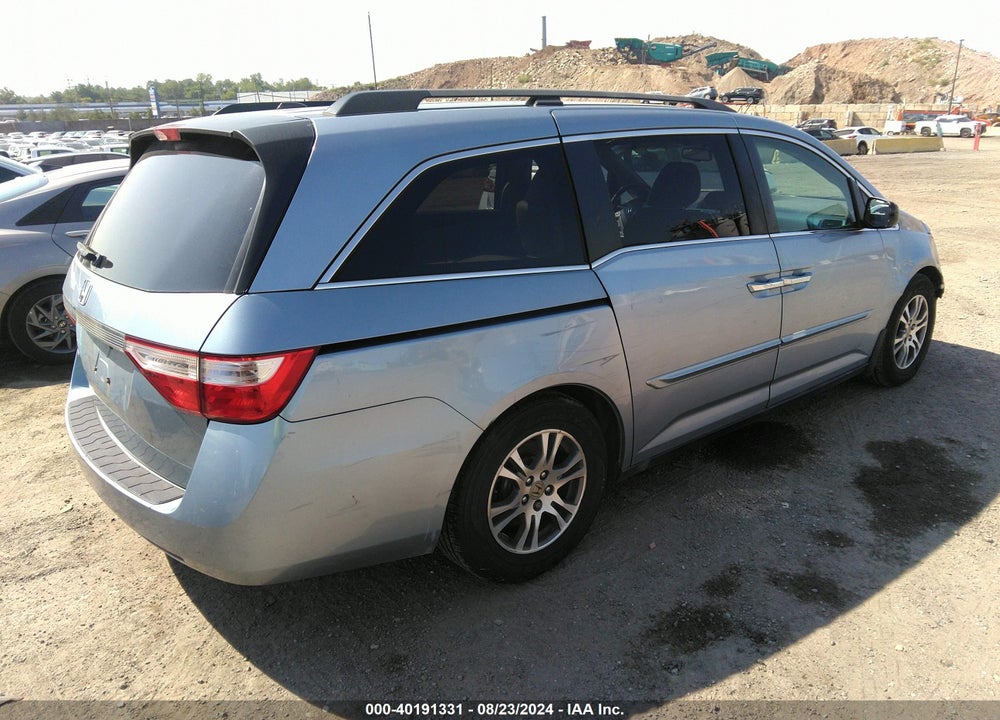 2011 HONDA ODYSSEY EX-L VIN: 5FNRL5H64BB101857