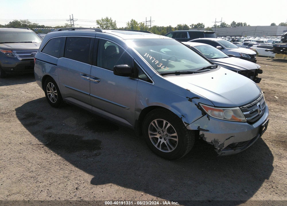 2011 HONDA ODYSSEY EX-L VIN: 5FNRL5H64BB101857