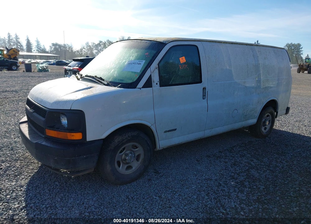2003 CHEVROLET EXPRESS VIN: 1GCFG25X331154837