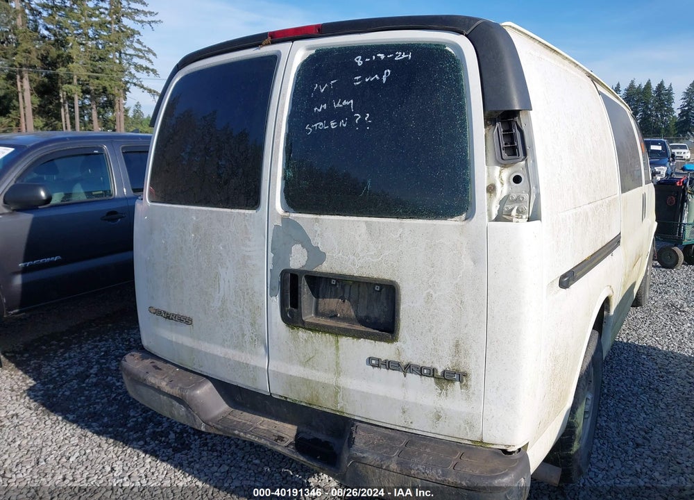 2003 CHEVROLET EXPRESS VIN: 1GCFG25X331154837