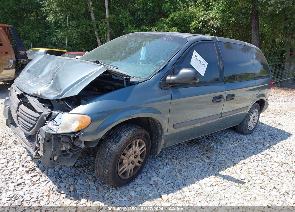 2005 DODGE CARAVAN SE VIN: 1D4GP25BX5B229400
