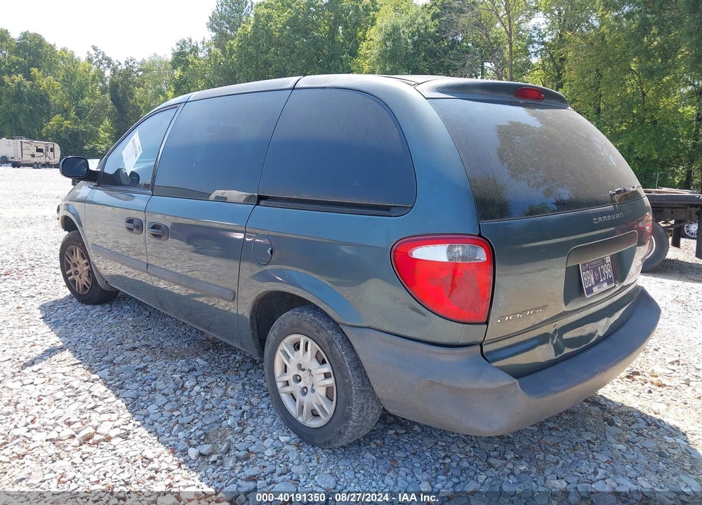 2005 DODGE CARAVAN SE VIN: 1D4GP25BX5B229400