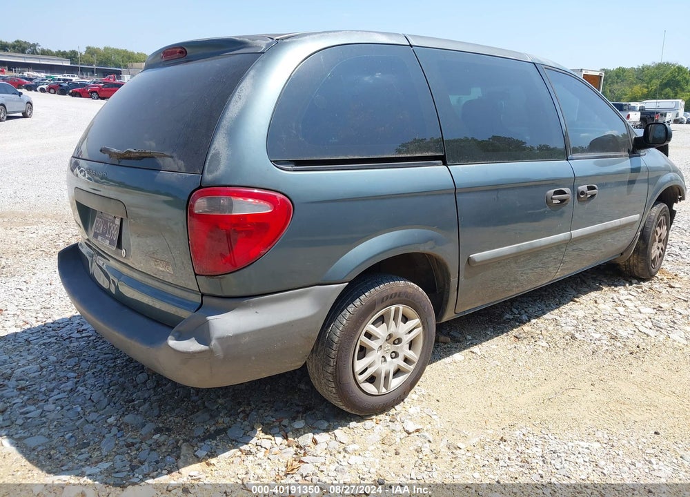 2005 DODGE CARAVAN SE VIN: 1D4GP25BX5B229400