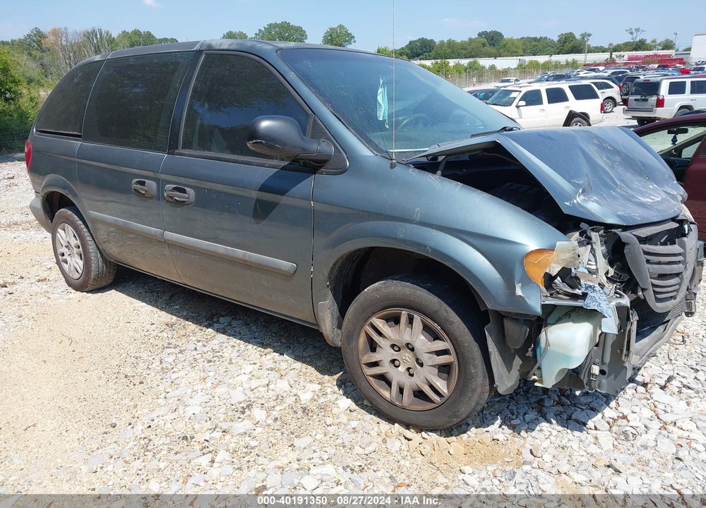 2005 DODGE CARAVAN SE VIN: 1D4GP25BX5B229400