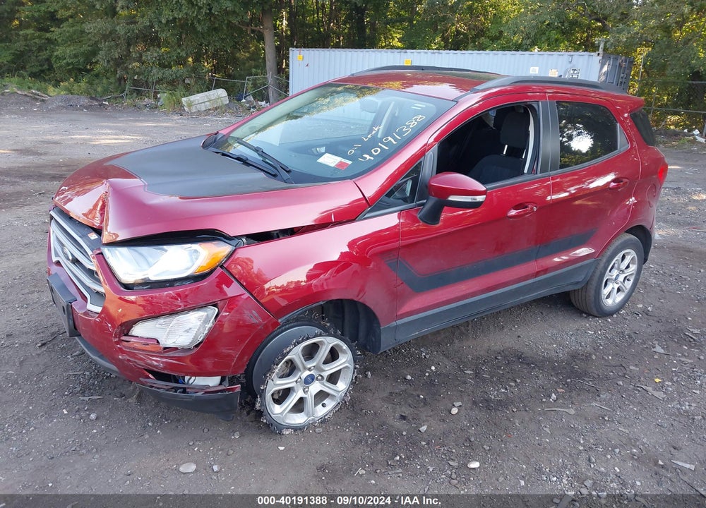 2021 FORD ECOSPORT SE VIN: MAJ6S3GL4MC423275