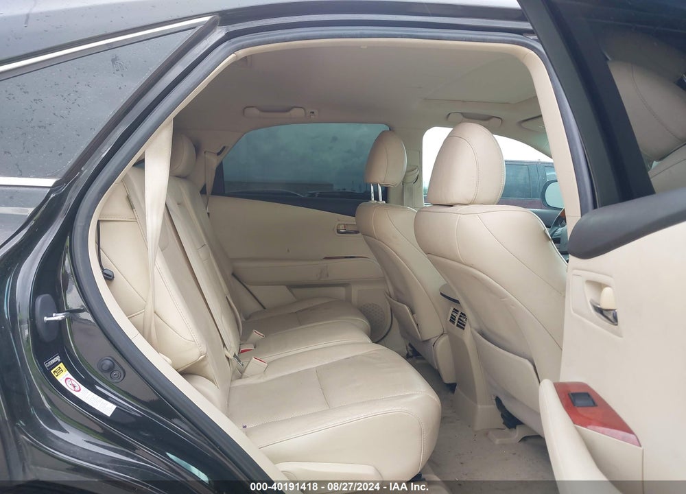 2012 LEXUS RX 350 VIN: 2T2ZK1BA9CC086024