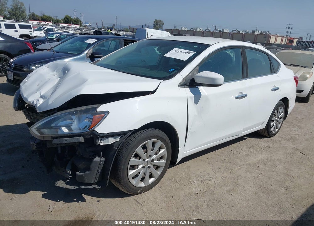 2017 NISSAN SENTRA S VIN: 3N1AB7AP6HY323427