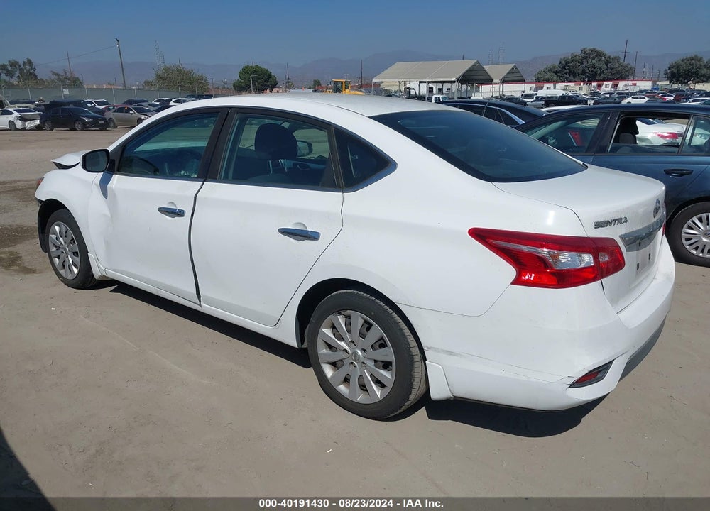 2017 NISSAN SENTRA S VIN: 3N1AB7AP6HY323427