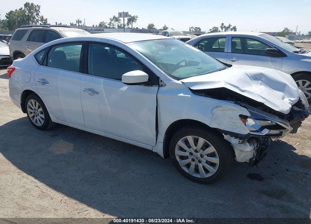 2017 NISSAN SENTRA S VIN: 3N1AB7AP6HY323427