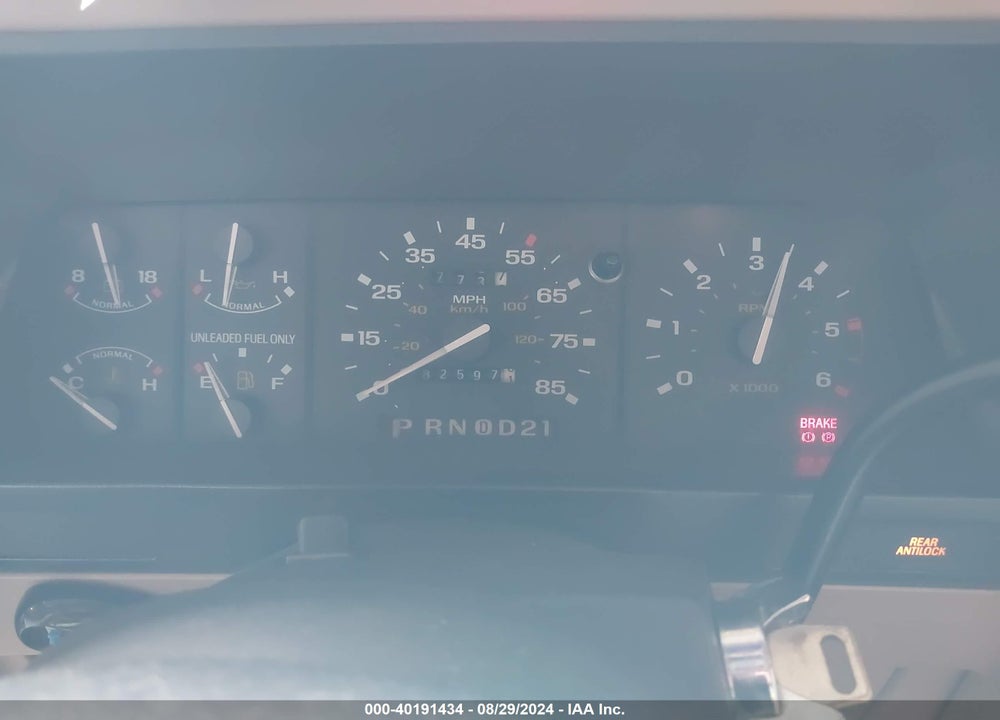 1992 FORD EXPLORER VIN: 1FMDU34X5NUD69642