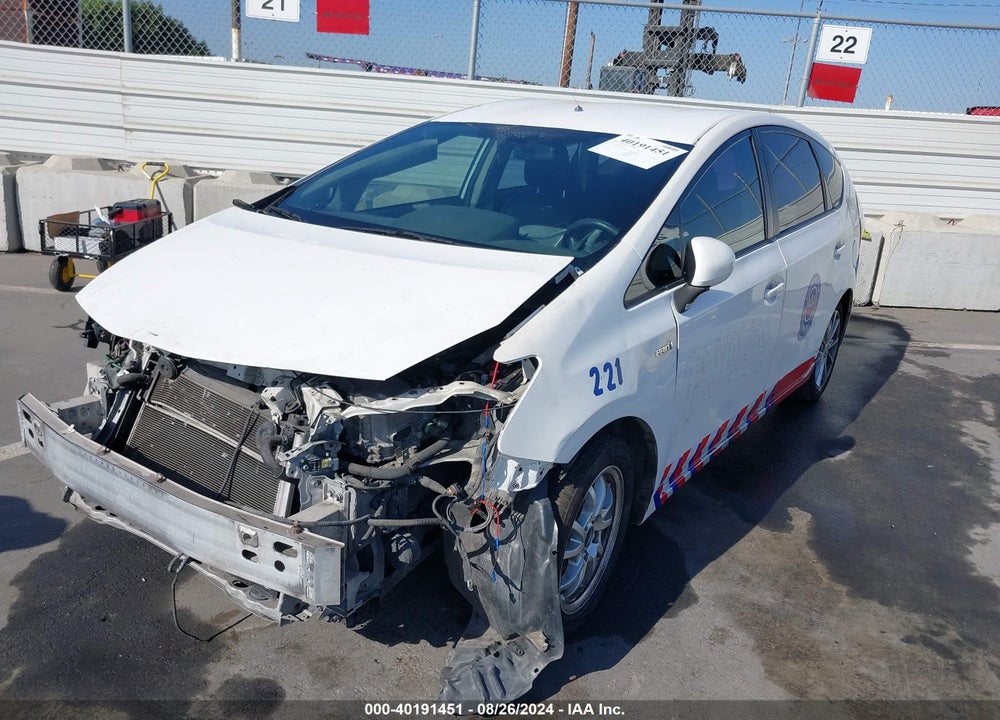 2012 TOYOTA PRIUS V VIN: JTDZN3EUXC3084322