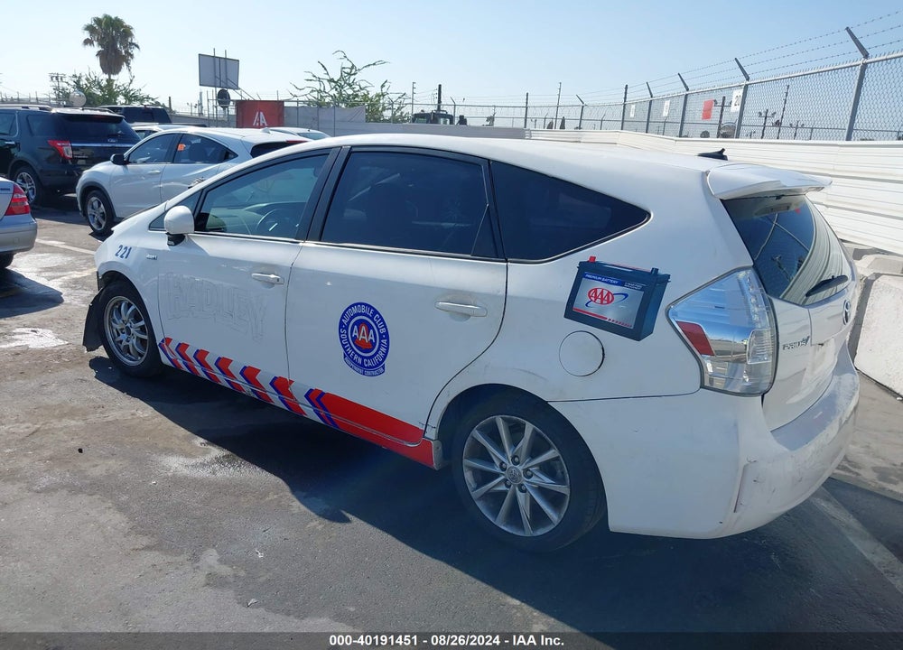 2012 TOYOTA PRIUS V VIN: JTDZN3EUXC3084322