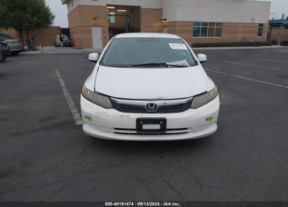 2012 HONDA CIVIC NATURAL GAS VIN: 19XFB5F59CE003611