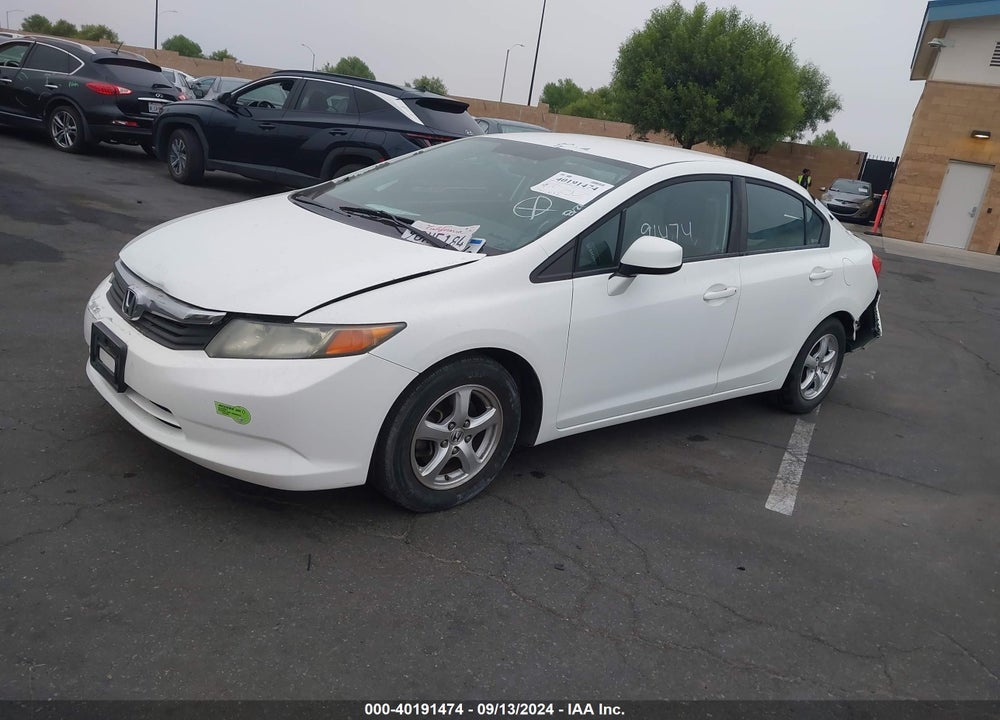 2012 HONDA CIVIC NATURAL GAS VIN: 19XFB5F59CE003611