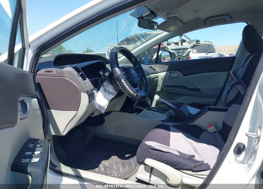 2012 HONDA CIVIC NATURAL GAS VIN: 19XFB5F59CE003611