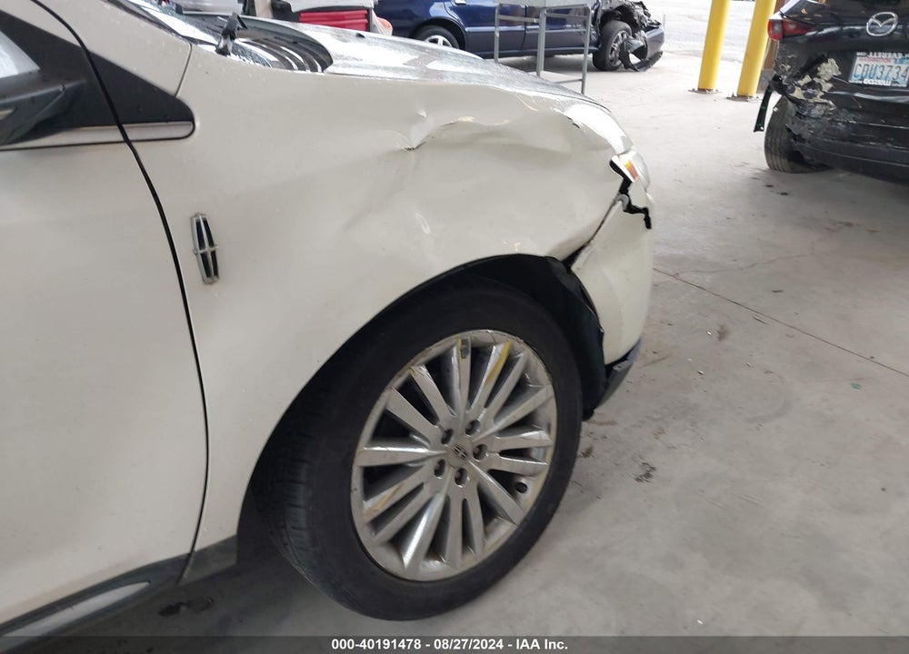 2012 LINCOLN MKX VIN: 2LMDJ8JK5CBL07244