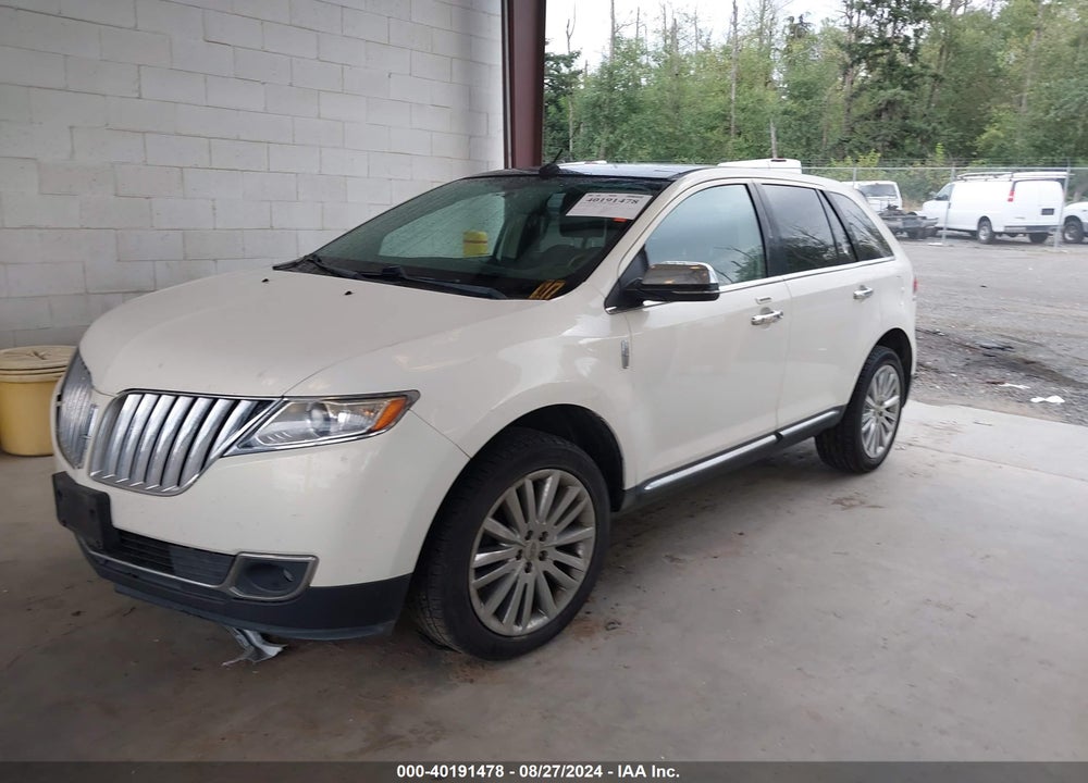 2012 LINCOLN MKX VIN: 2LMDJ8JK5CBL07244