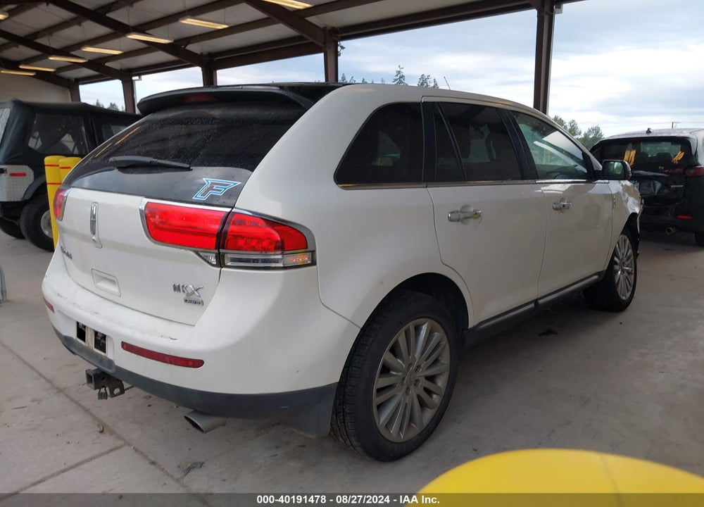 2012 LINCOLN MKX VIN: 2LMDJ8JK5CBL07244