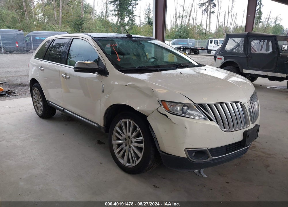 2012 LINCOLN MKX VIN: 2LMDJ8JK5CBL07244
