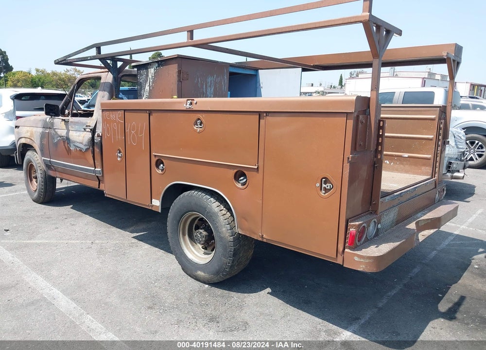 1986 FORD F250 VIN: 1FTHF25L9GPB28061