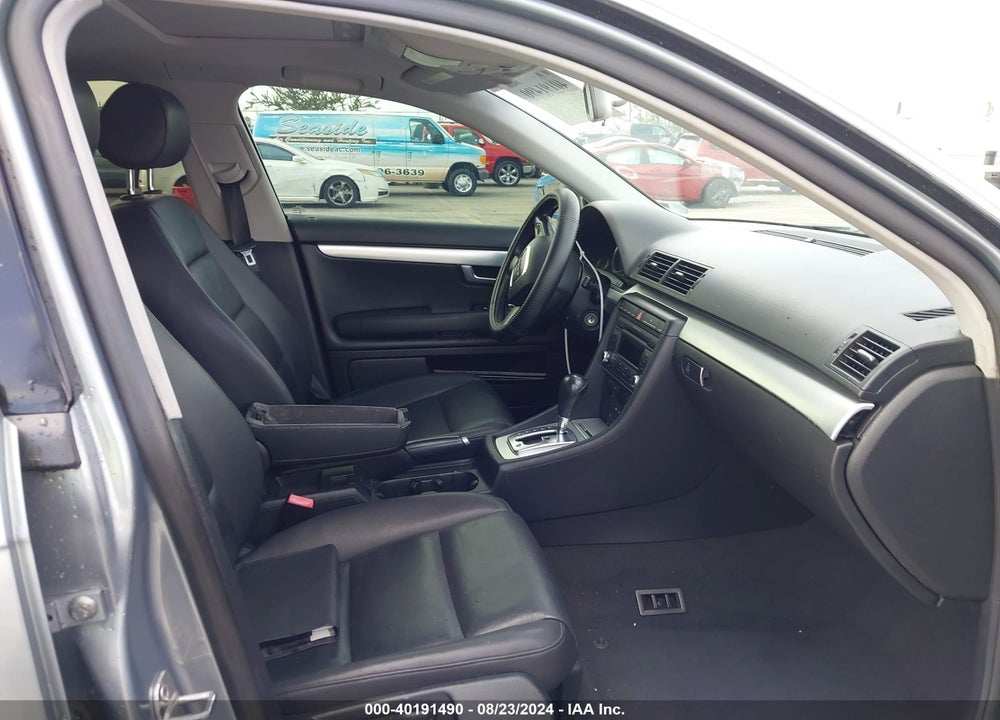 2007 AUDI A4 2.0T VIN: WAUAF78E17A214539