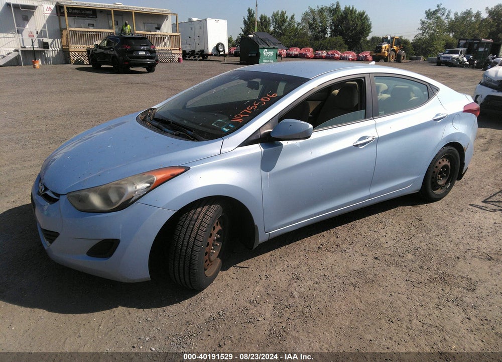 2013 HYUNDAI ELANTRA GLS VIN: KMHDH4AE4DU557645
