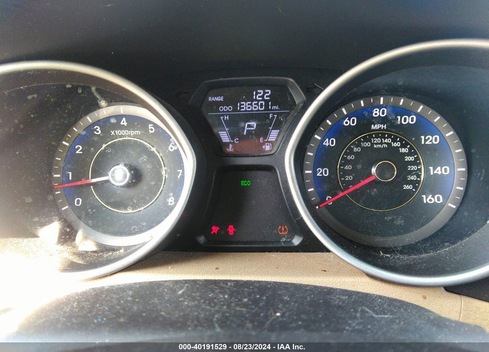 2013 HYUNDAI ELANTRA GLS VIN: KMHDH4AE4DU557645