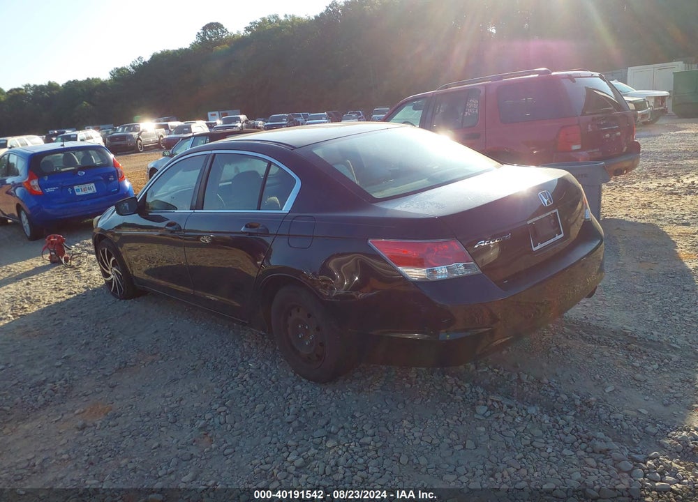 2010 HONDA ACCORD 2.4 LX-P VIN: 1HGCP2F43AA041590