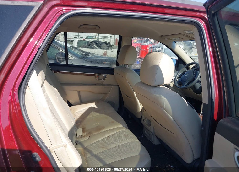 2008 HYUNDAI SANTA FE GLS VIN: 5NMSG13D38H181597