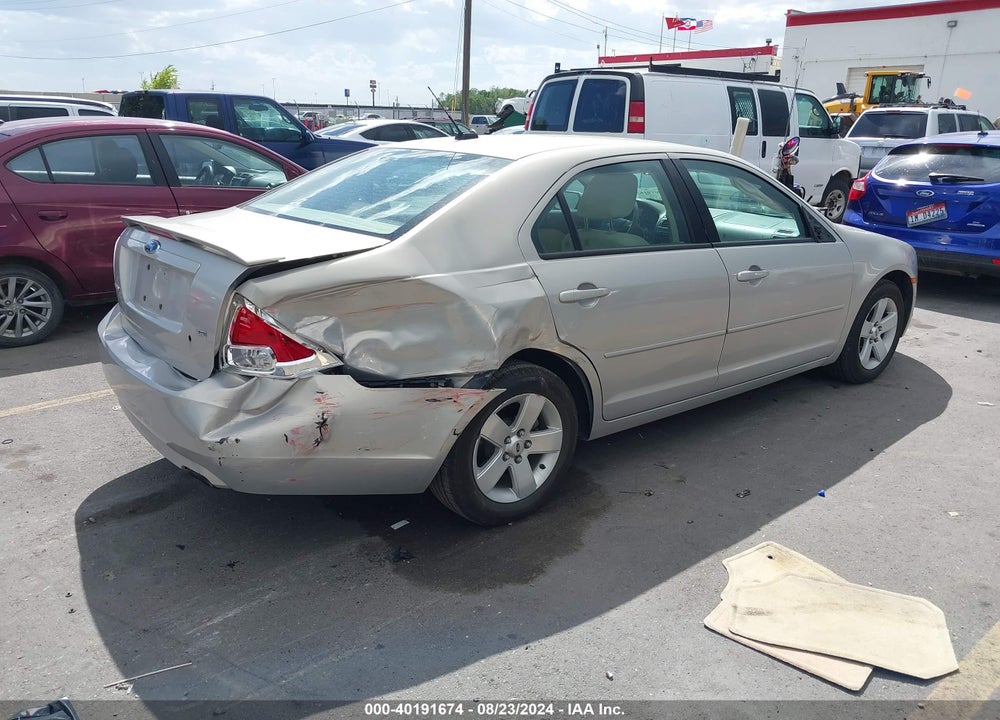 2009 FORD FUSION SE VIN: 3FAHP07Z39R109722