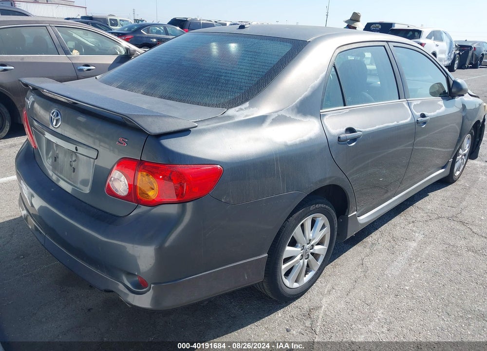 2010 TOYOTA COROLLA S VIN: 1NXBU4EE4AZ380488