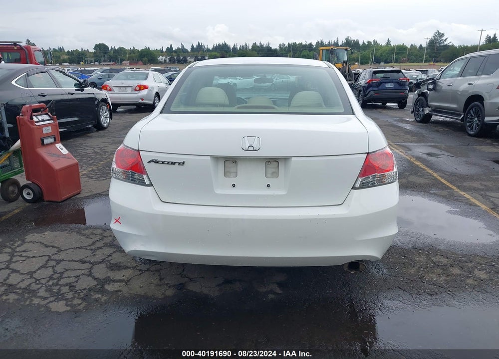 2009 HONDA ACCORD 2.4 LX-P VIN: 1HGCP26449A189632