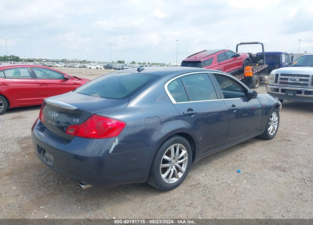 2008 INFINITI G35 JOURNEY VIN: JNKBV61EX8M220594