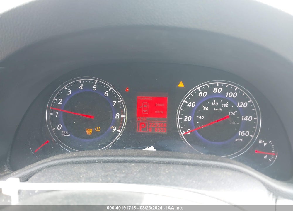 2008 INFINITI G35 JOURNEY VIN: JNKBV61EX8M220594