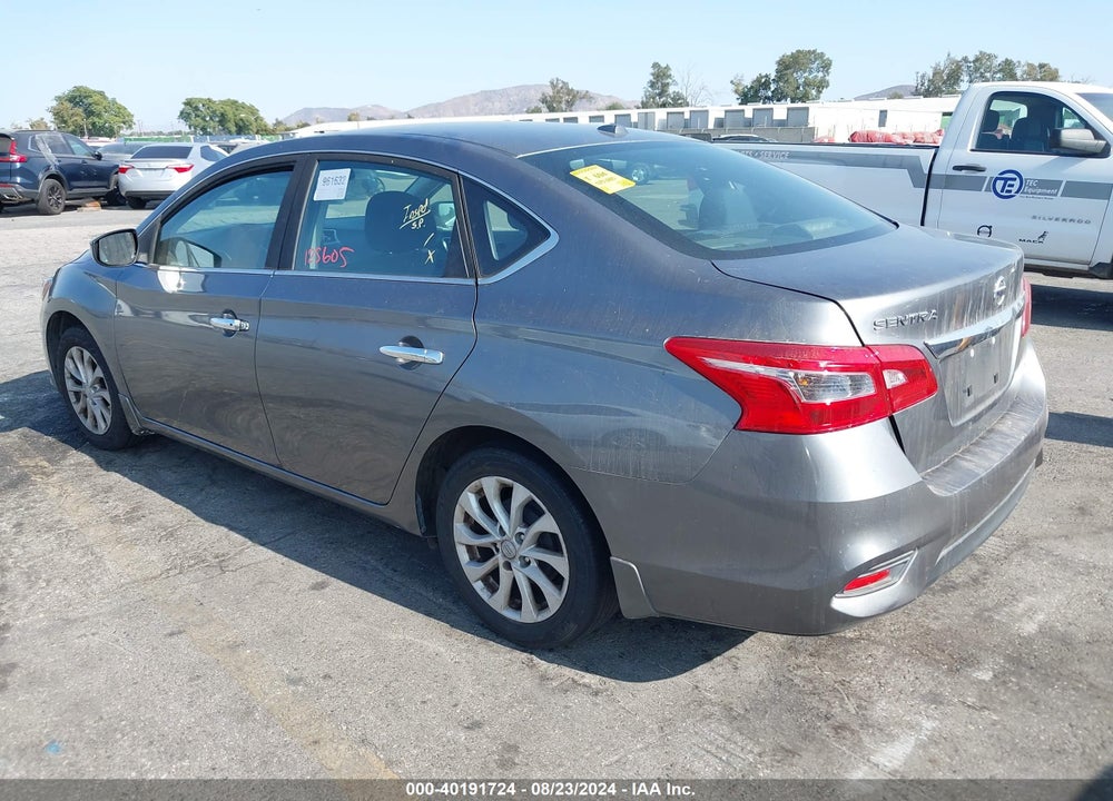 2019 NISSAN SENTRA SV VIN: 3N1AB7AP6KL614496