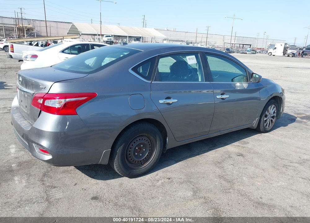 2019 NISSAN SENTRA SV VIN: 3N1AB7AP6KL614496