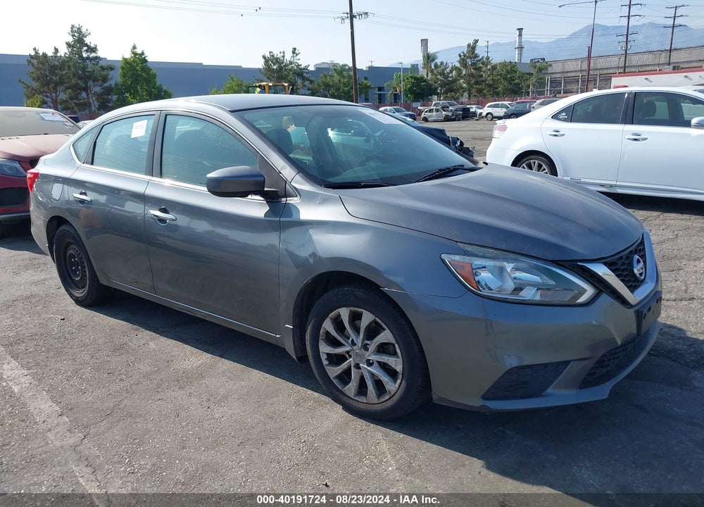 2019 NISSAN SENTRA SV VIN: 3N1AB7AP6KL614496