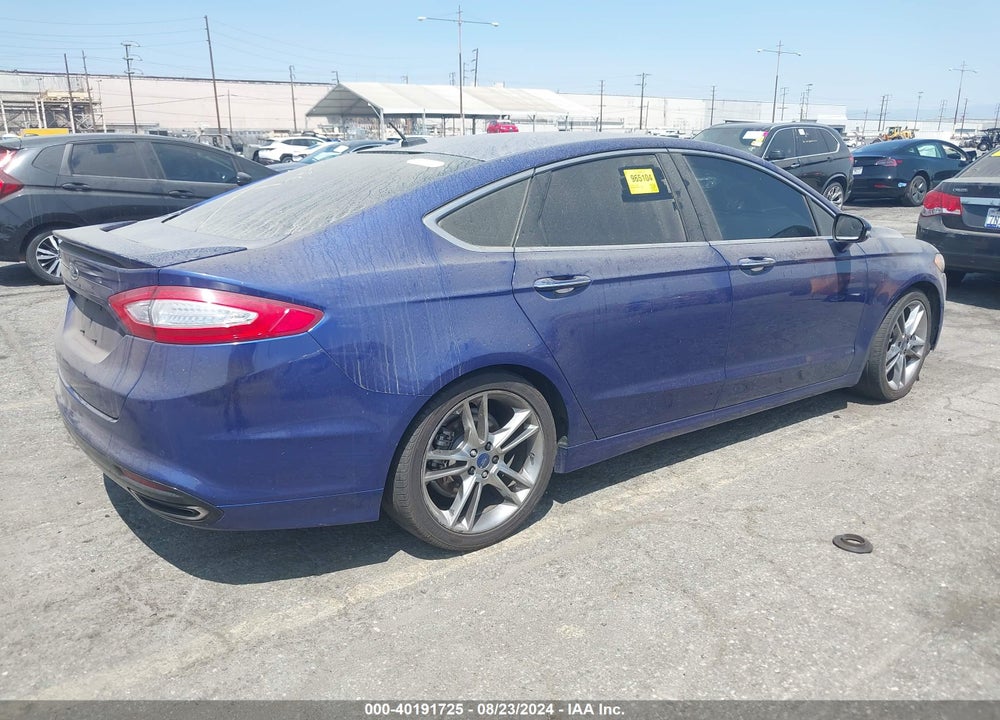 2014 FORD FUSION TITANIUM VIN: 3FA6P0D99ER390835