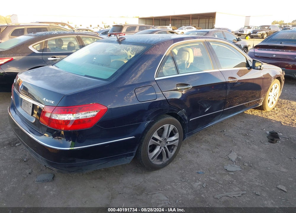 2011 MERCEDES-BENZ E 350 4MATIC VIN: WDDHF8HB2BA448006