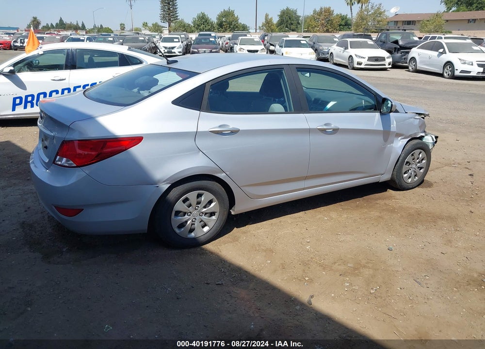 2017 HYUNDAI ACCENT SE VIN: KMHCT4AE6HU297667