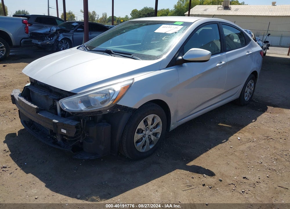 2017 HYUNDAI ACCENT SE VIN: KMHCT4AE6HU297667