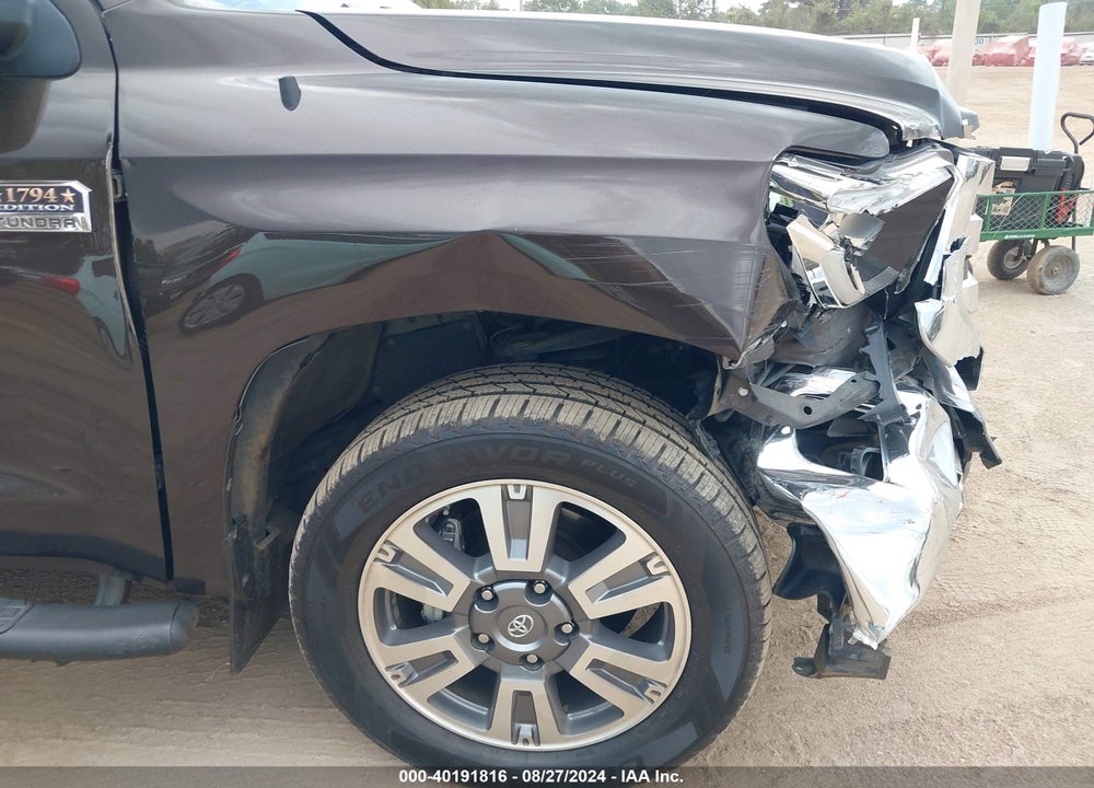 2019 TOYOTA TUNDRA 1794 5.7L V8 VIN: 5TFAY5F12KX841743