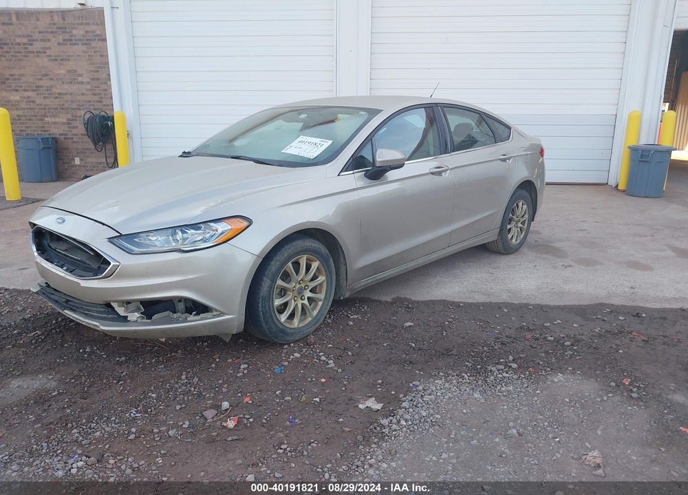 2017 FORD FUSION S VIN: 3FA6P0G79HR267387