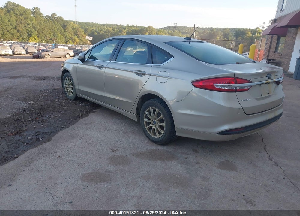 2017 FORD FUSION S VIN: 3FA6P0G79HR267387